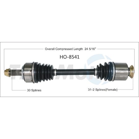 Surtrack Axle Cv Axle Shaft, Ho-8541 HO-8541